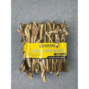 Hunters Specialties Leaf Blind Lightweight Camo 56in x 12ft Wheat Field